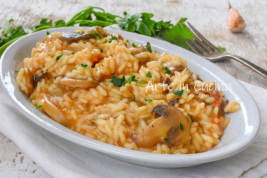 Creamy Mushroom Risotto