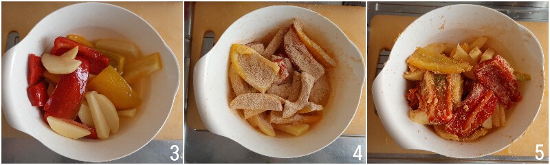 crispy potatoes and peppers with breadcrumbs easy quick light recipe il chicco di mais 2 season vegetables