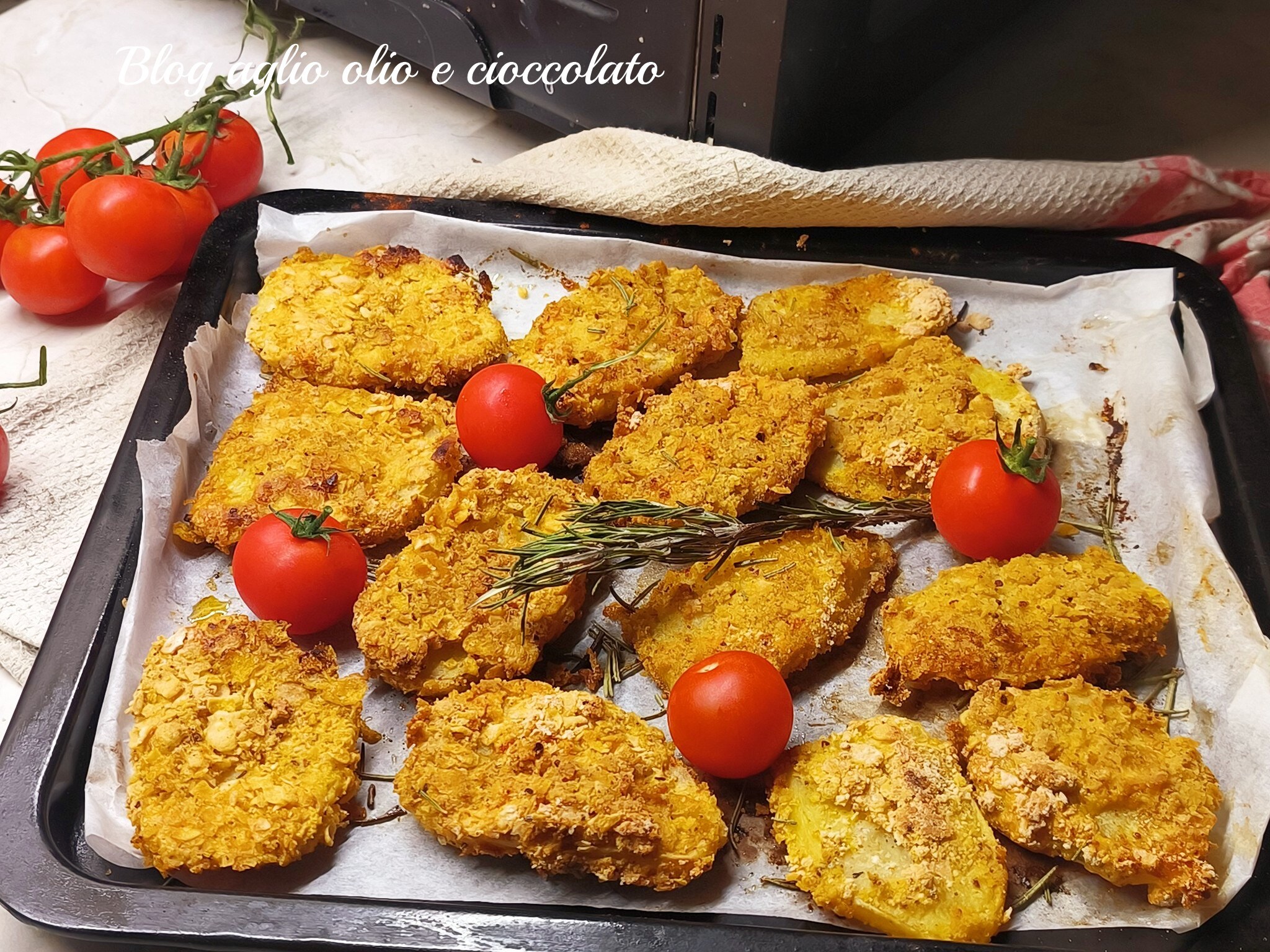 CRISPY BREADED POTATOES IN AIR FRYER: THE PERFECT RECIPE