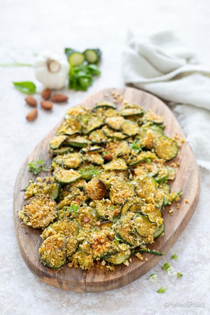 crispy gratinated zucchini