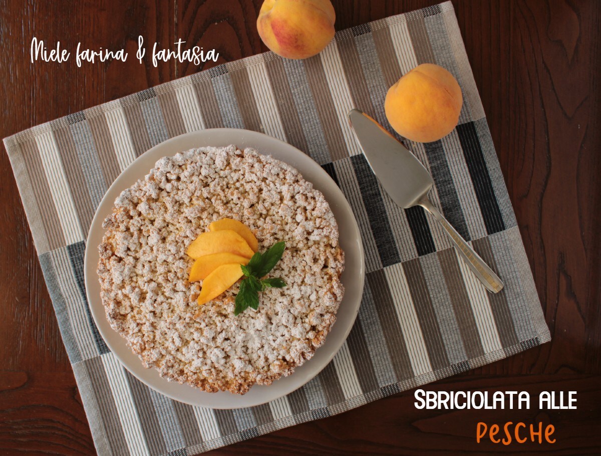 Peach Crumble Cake