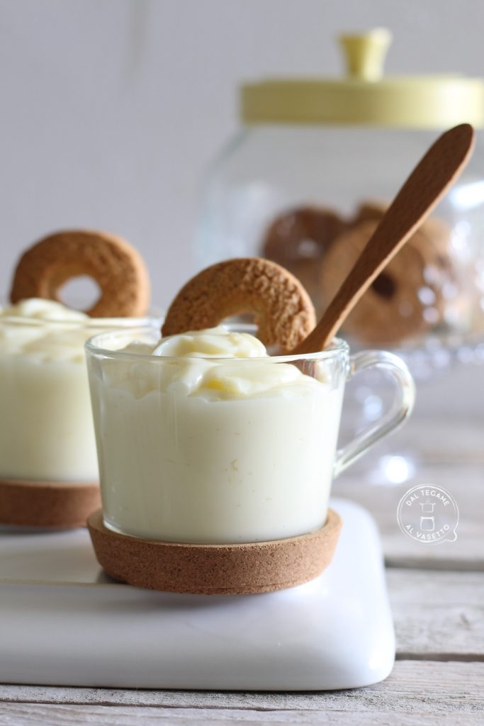 cup of custard cream cooked with instant pot