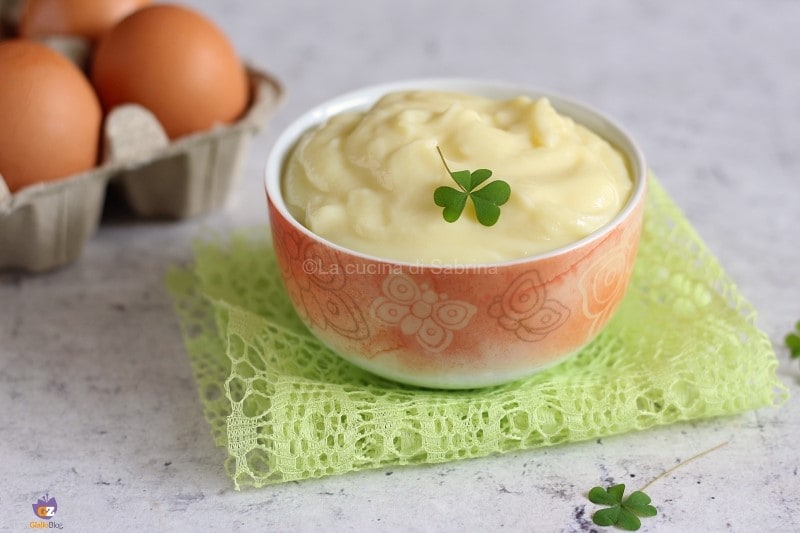 Microwave Custard Cream