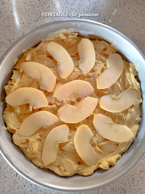 decorate with apple slices