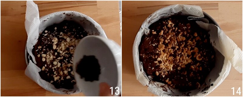 dried fruit and cocoa cake without butter with ricotta easy recipe the chicco di mais 4 decorate with dried fruit and chocolate