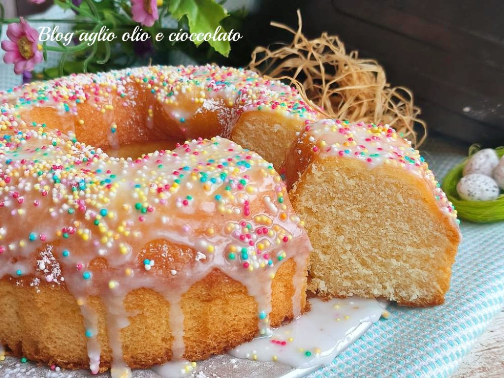 Traditional Easter bundt cake recipe, soft and wholesome like it used to be, perfect for festive breakfasts