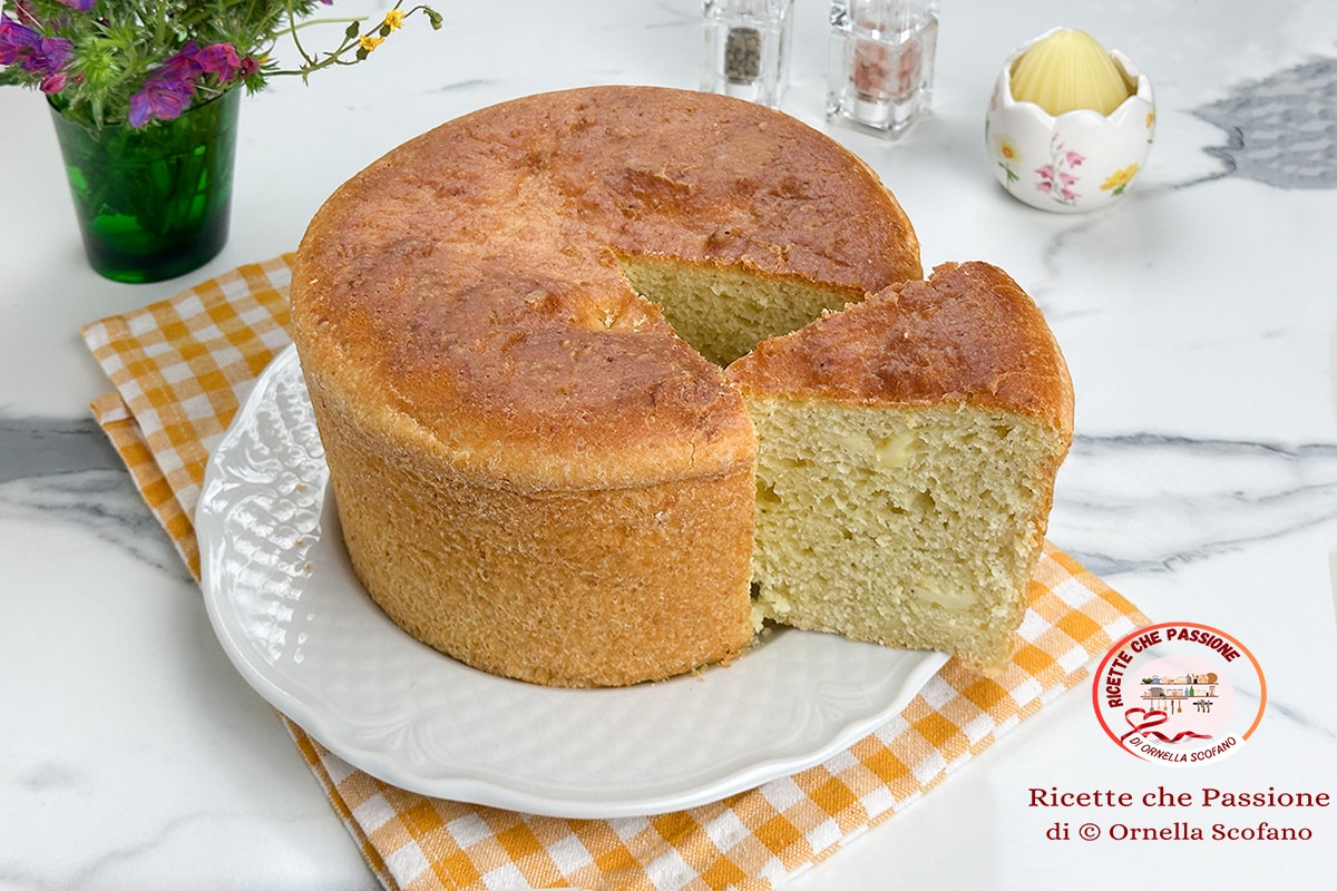 Easter Cheese Bread the savory cheese cake