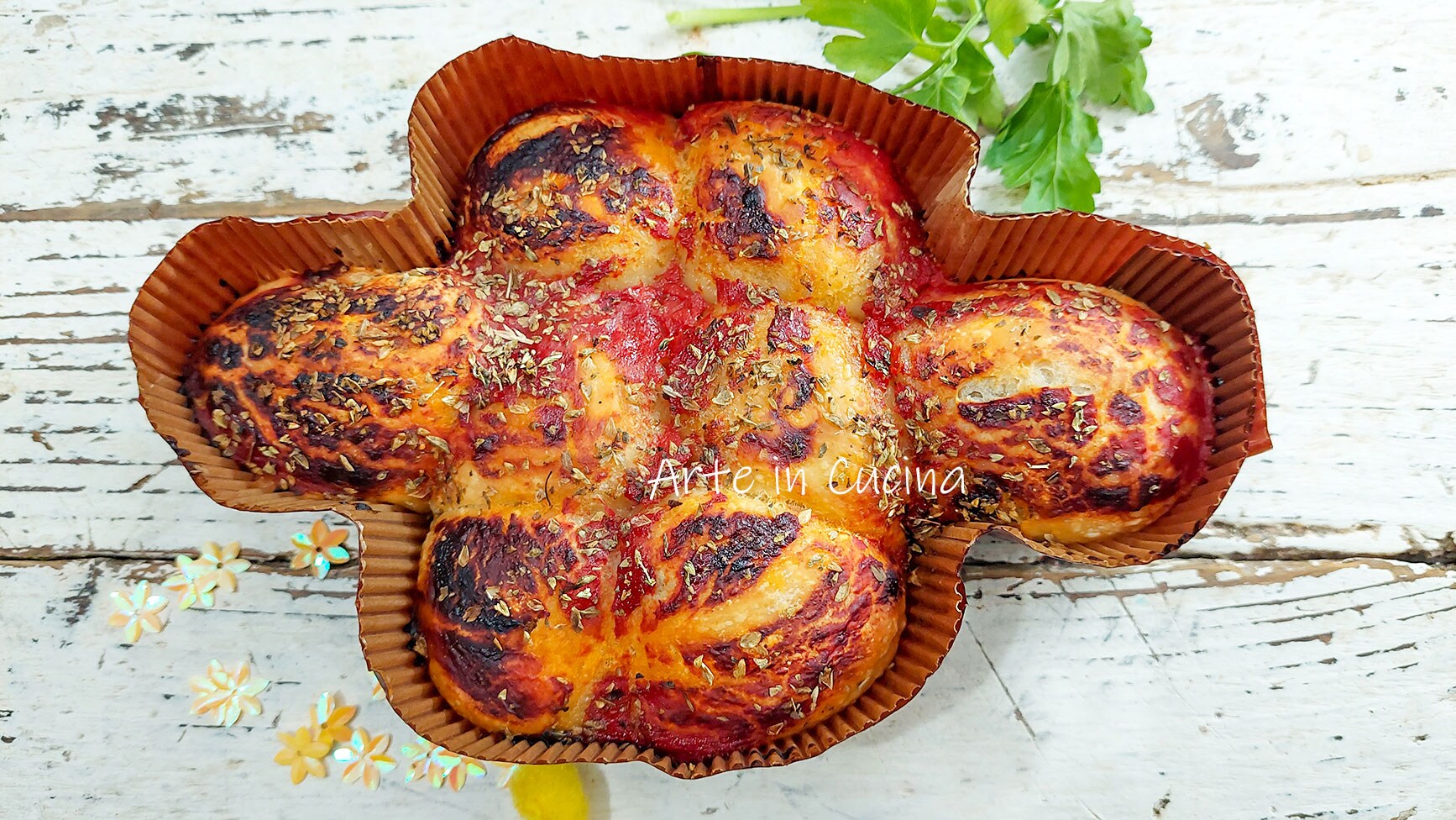 EASTER PIZZA COLOMBA appetizer