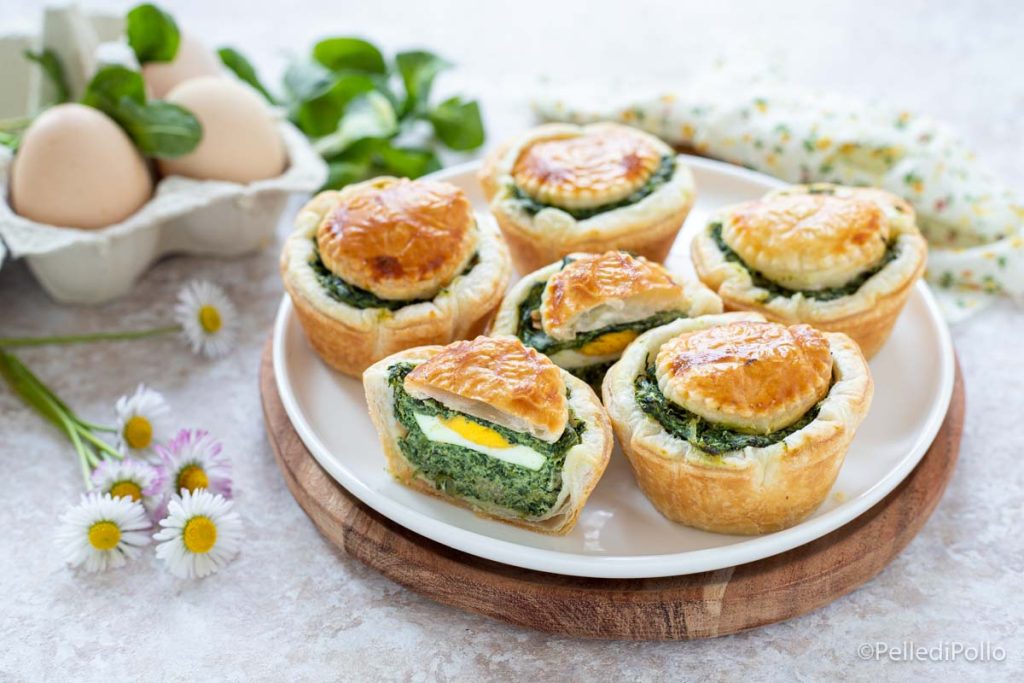 mini Easter pie