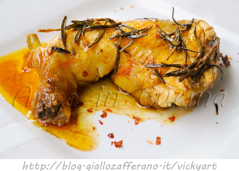 Easy Devil's Chicken in a pan recipe