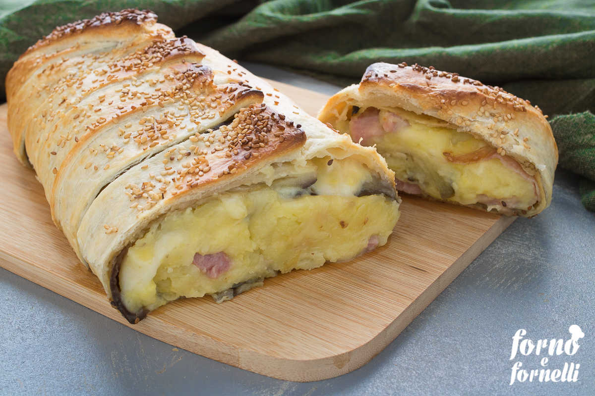 Eggplant and Potato Roll