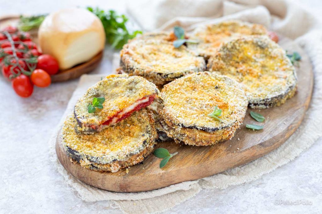eggplant cutlets pizzaiola style