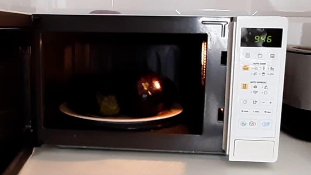 eggplants in the microwave cooking times and methods
