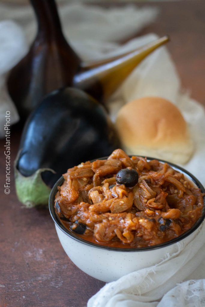 Eggplants with Vinegar / Light and Tasty Side Dish