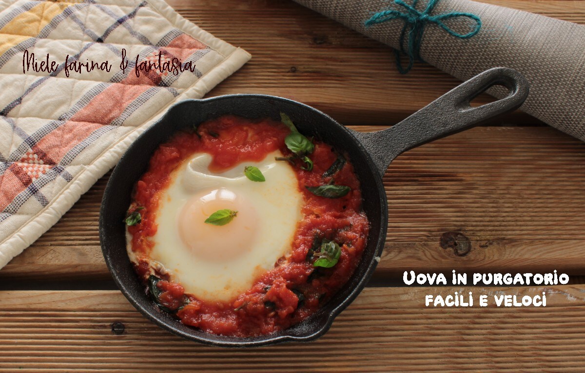 Easy and Quick Eggs in Purgatory
