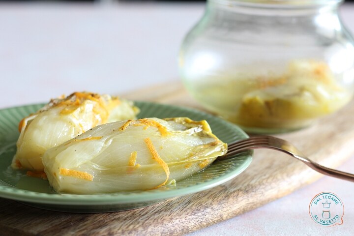 Endive in Jar Cooking