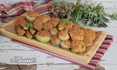 Baked Stuffed Vegetables