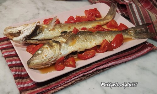 Sea Bass in Crazy Water