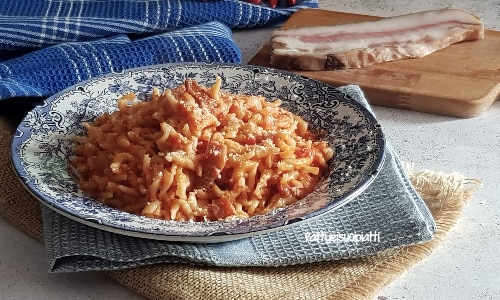 Trofie Amatriciana Style
