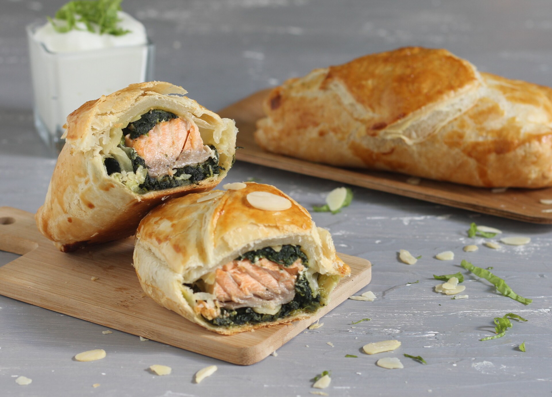 Fresh Salmon Fillet in Crust