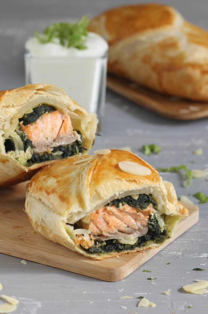 Fresh Salmon Fillet in Crust