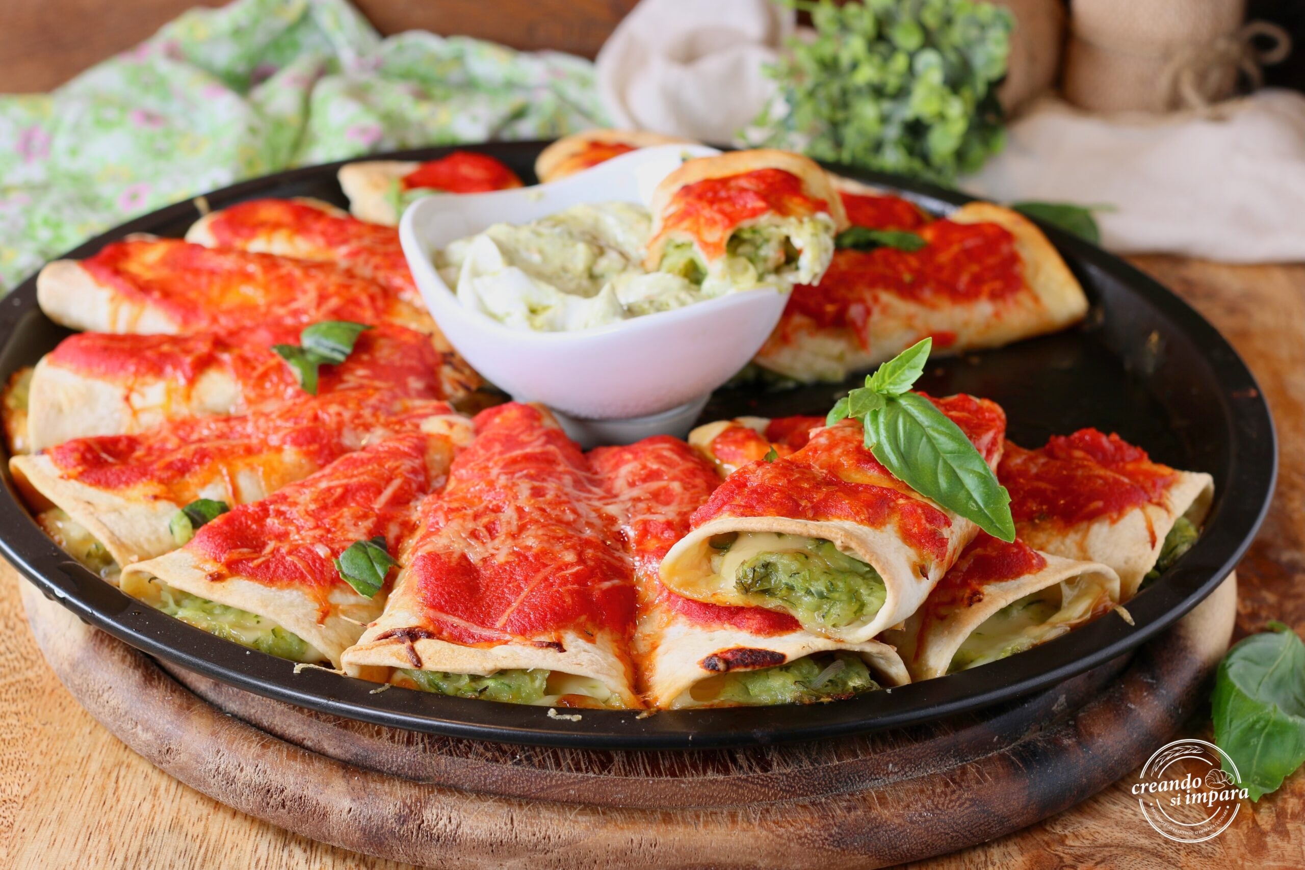 Flatbread Pie with Zucchini