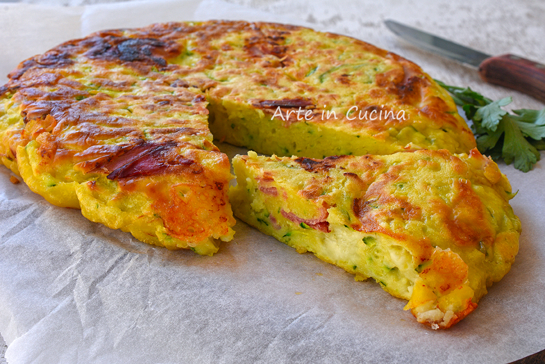 Pan-fried Flatbread with Zucchini