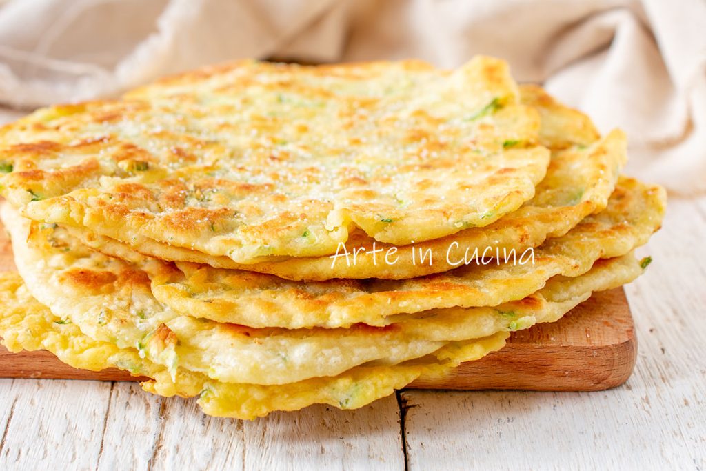 Flattened Zucchini without Rising in the Pan