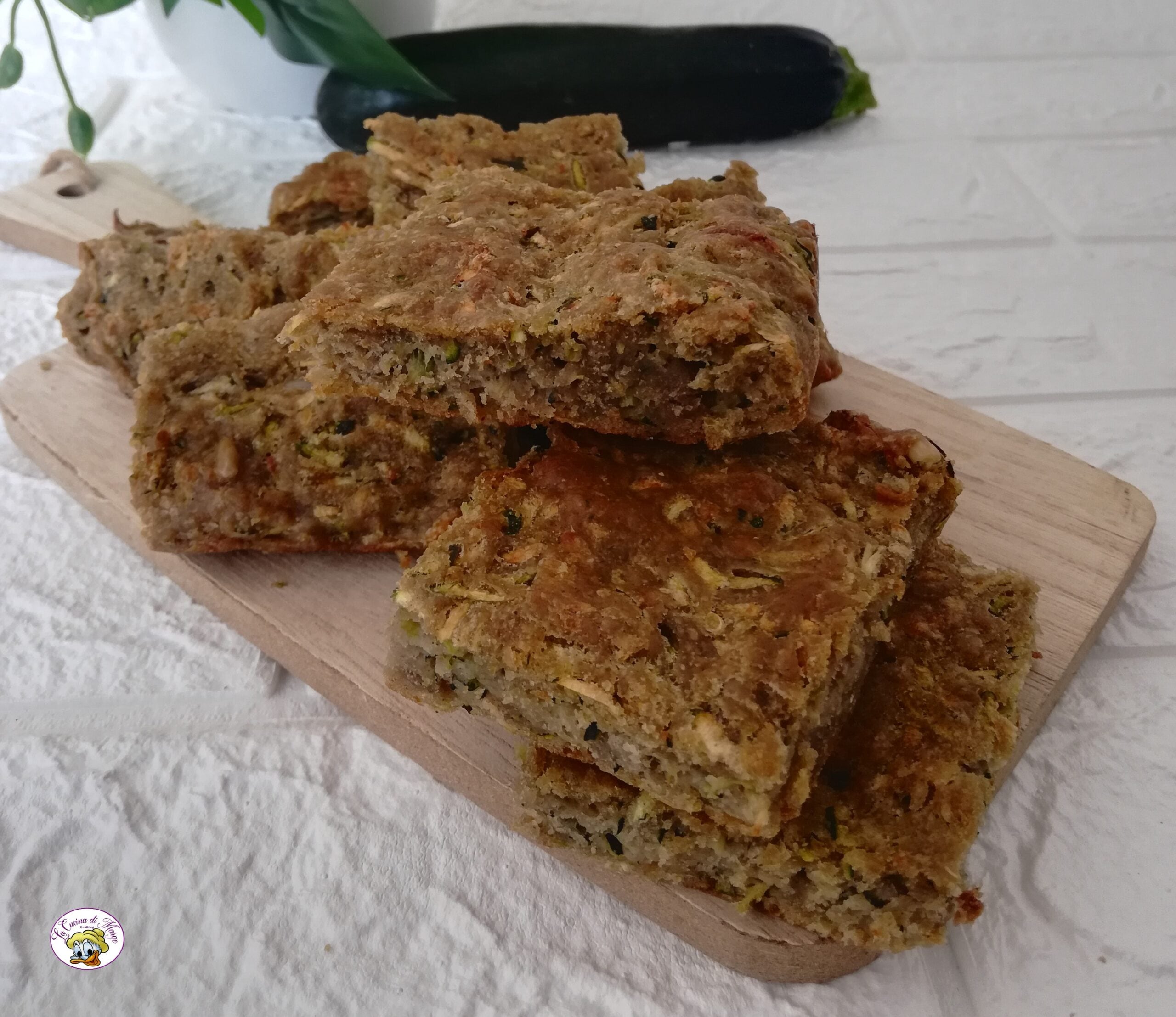 FOCACCIA WITH ZUCCHINI