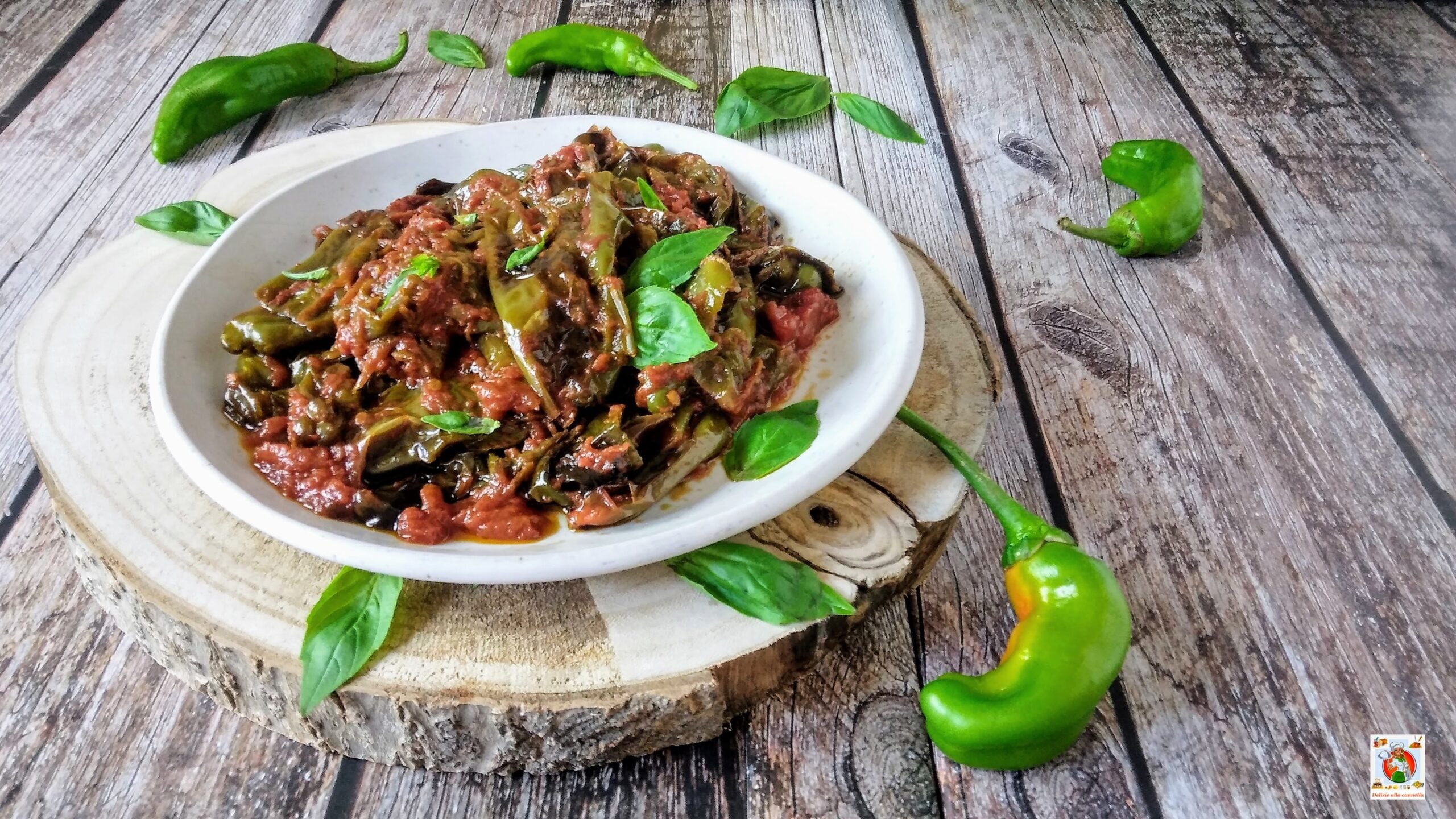 Fried Green Peppers (friarielli or friggitelli)