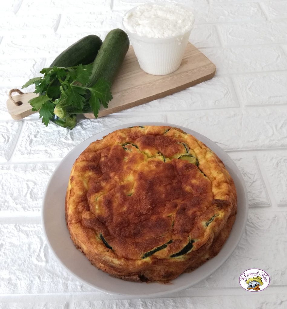 FLUFFY OMELETTE WITH ZUCCHINI