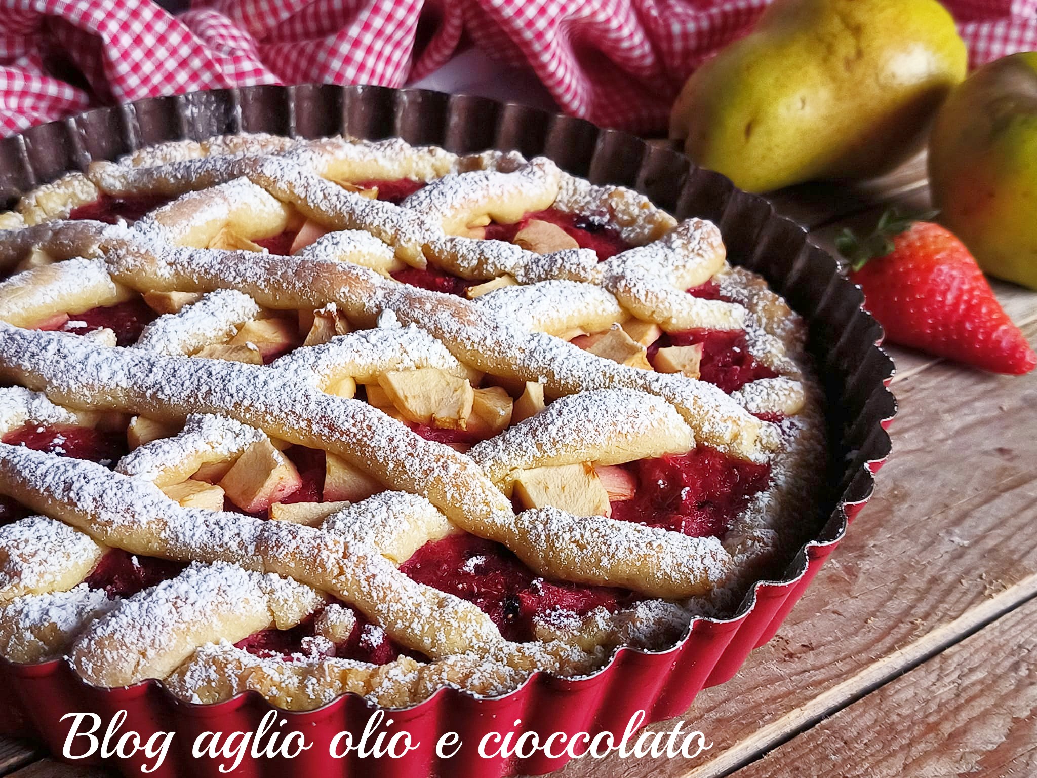 FRUIT TART WITH JUICER PULP
