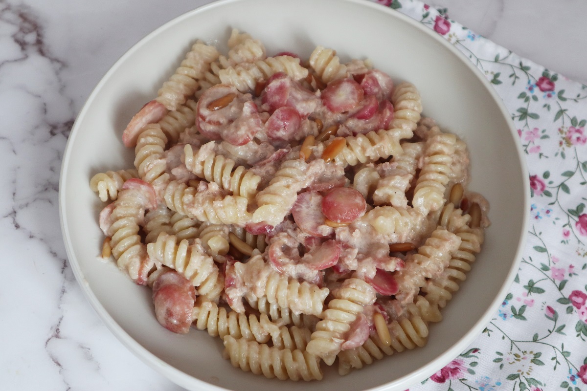 Fusilli with Tuna, Radishes, and Pine Nuts