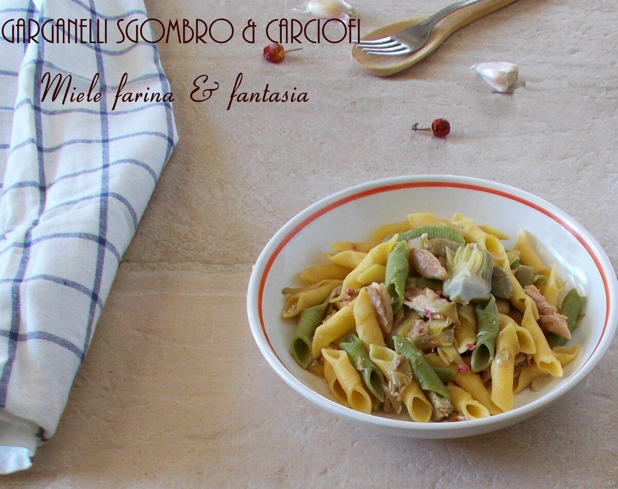 Garganelli with Mackerel and Artichokes