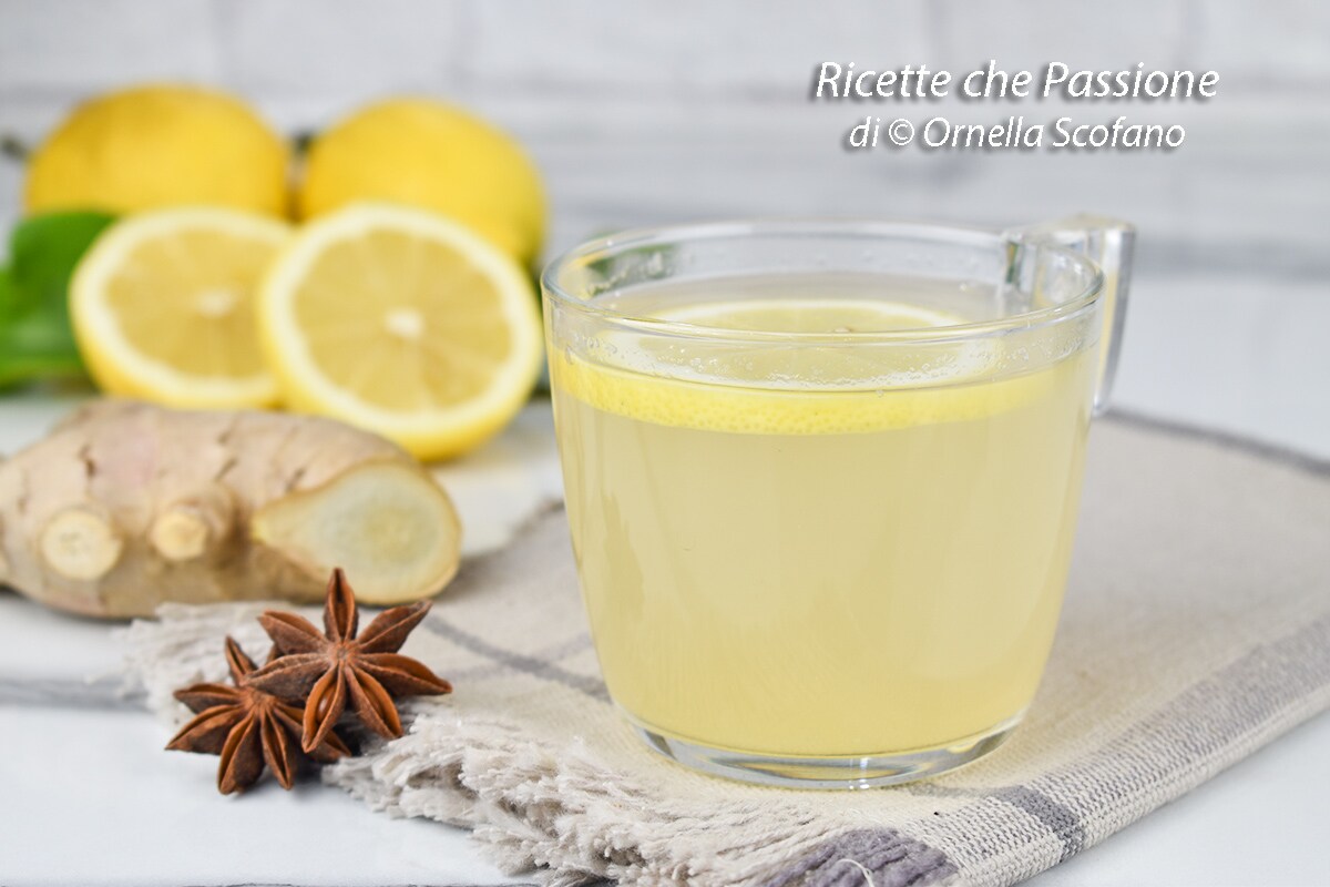 Ginger and Lemon Fat-Burning Herbal Tea