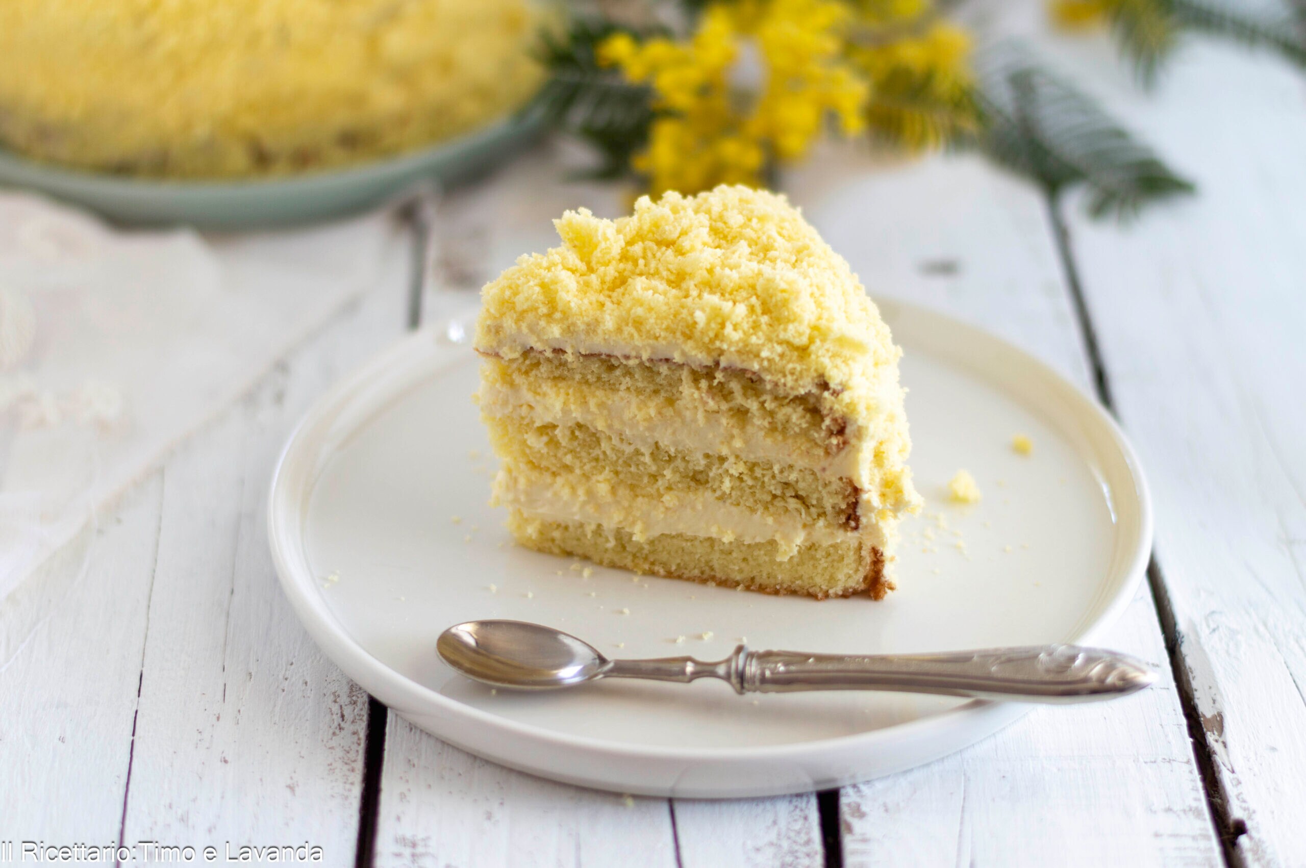 Gluten-Free and Lactose-Free Mimosa Cake