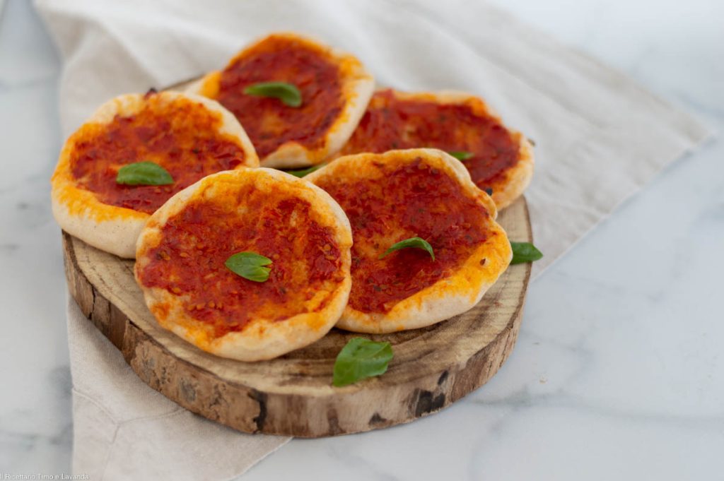 gluten-free mini pizzas