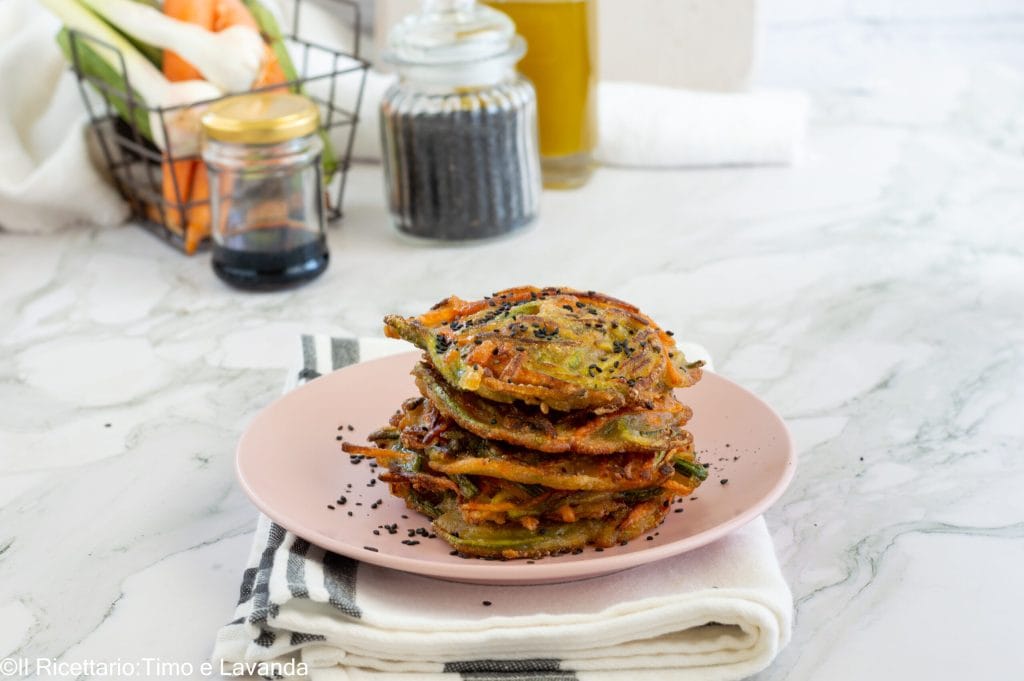 gluten-free vegetable pancakes