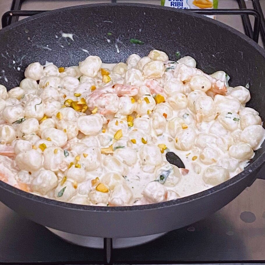 gnocchi with shrimp
