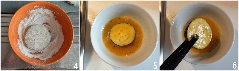 golden fried eggplants with flour and egg recipe sliced eggplants golden and crispy the chicco di mais 2 flour and dip in egg