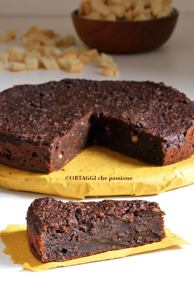 Grandma's Stale Bread and Chocolate Cake