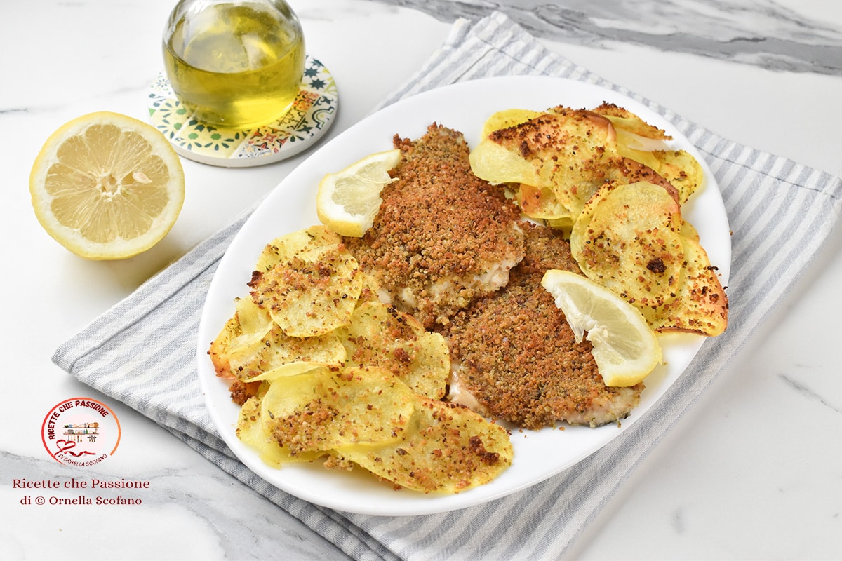 Gratinated Sea Bream Fillets with Potatoes
