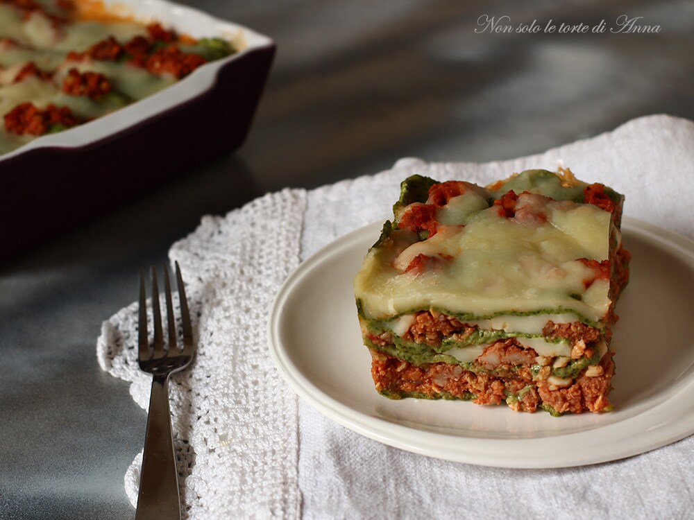 Green Lasagna with Turkey Ragù