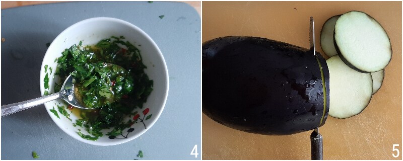 grilled eggplants with chimichurri easy and fast recipe tasty grilled vegetable sauce il chicco di mais 2 cutting eggplants