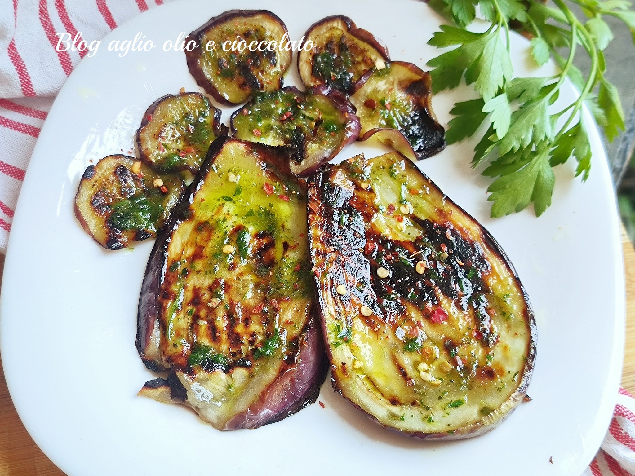 GRILLED EGGPLANTS the simplest and the best