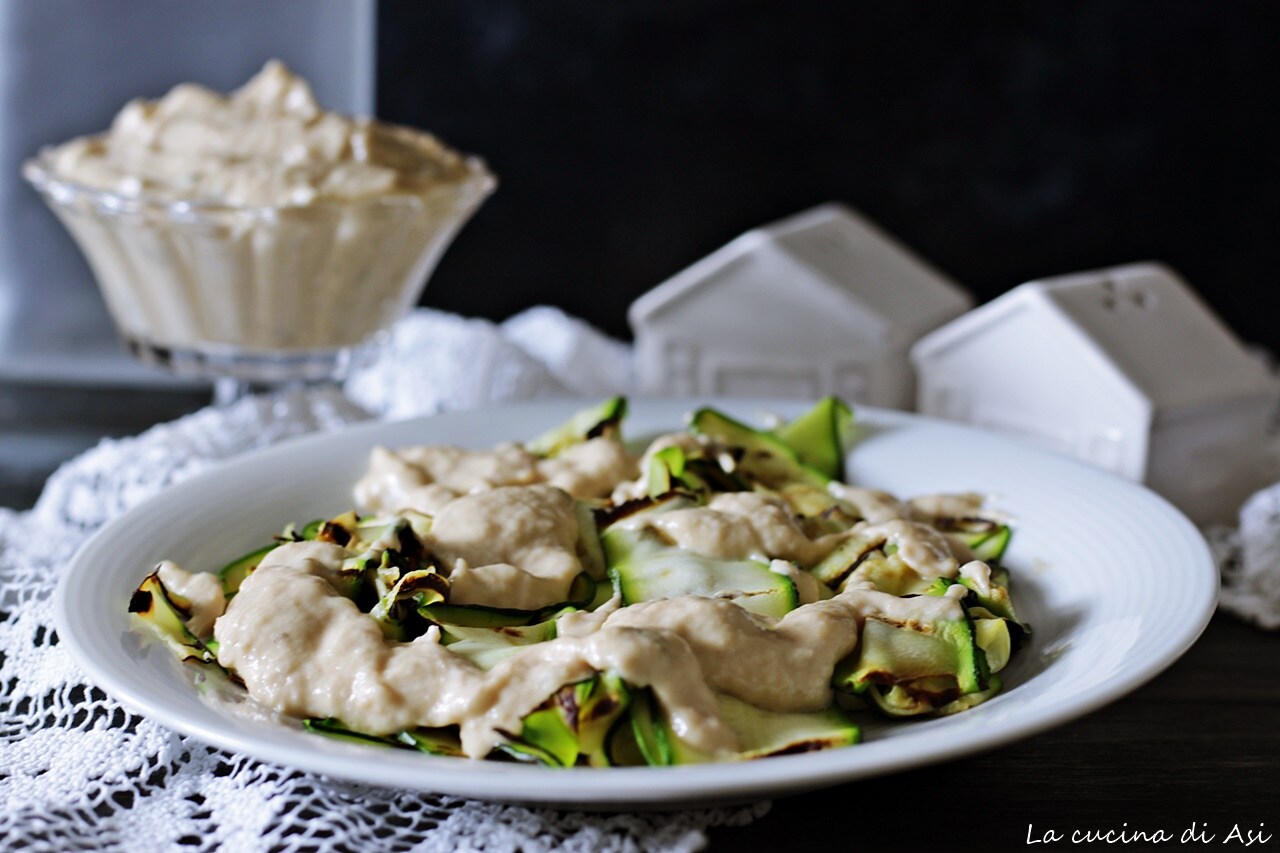 Grilled Zucchini with Tuna Sauce