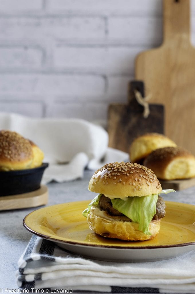 hamburger buns without butter