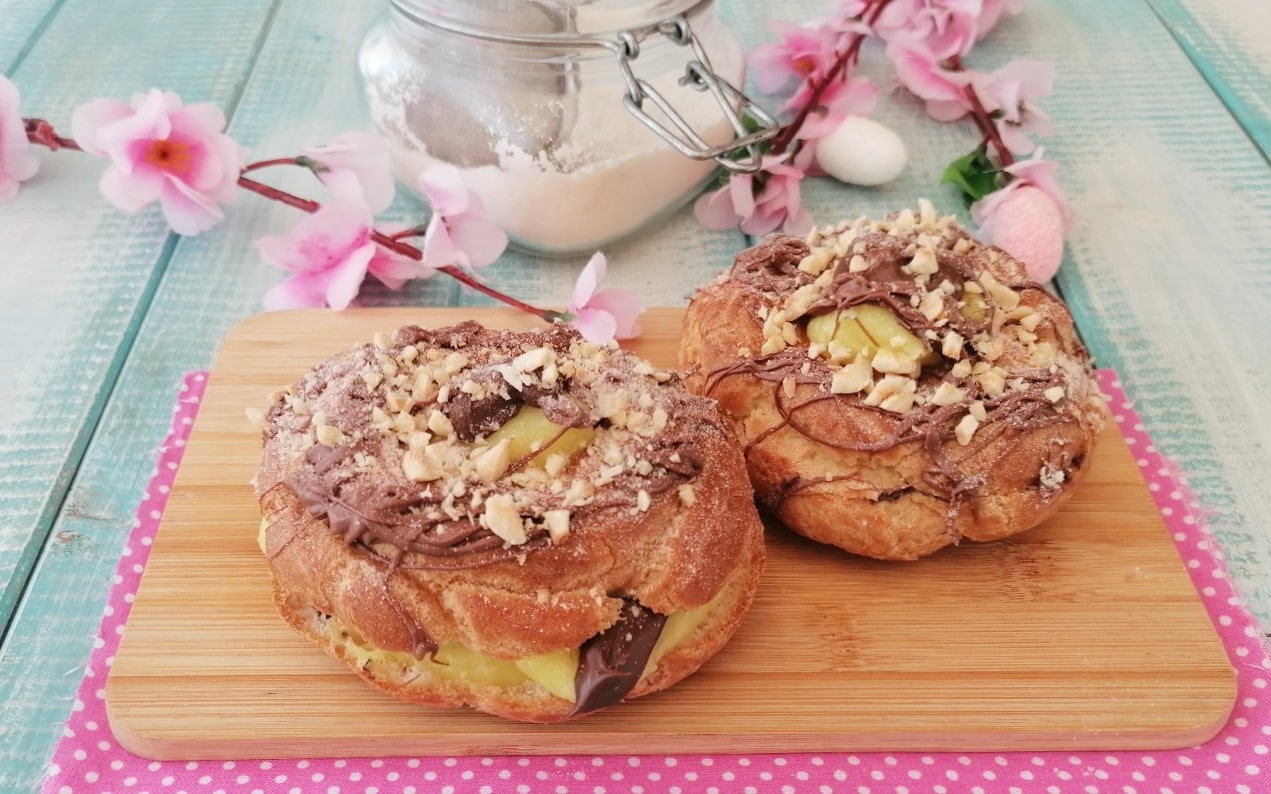 DELICIOUSLY HAZELNUT ZEPPOLE with Air Fryer