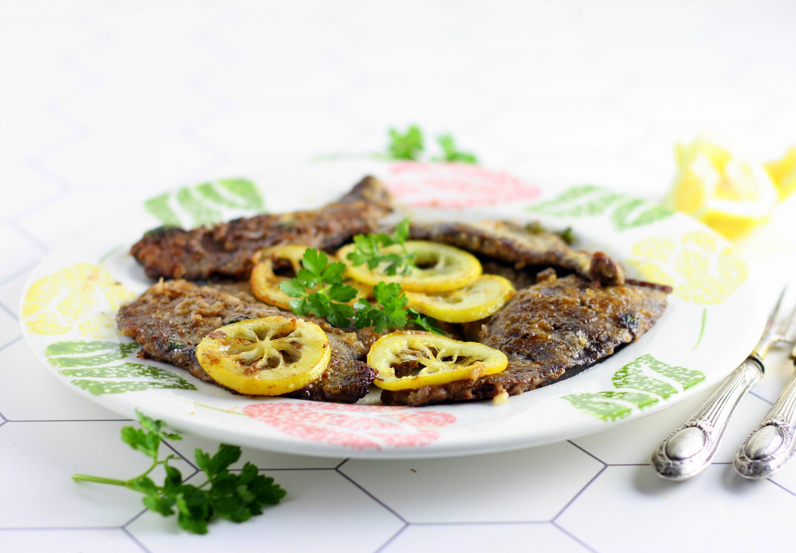Pan-Fried Heart Scaloppine