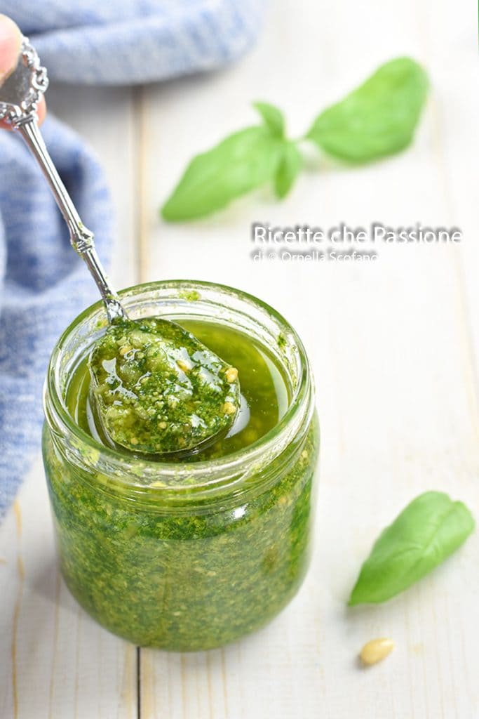 quick recipe homemade basil pesto